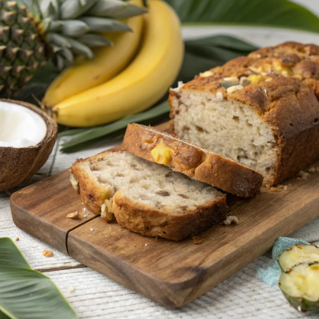 Hawaiian Banana Bread: A Tropical Twist